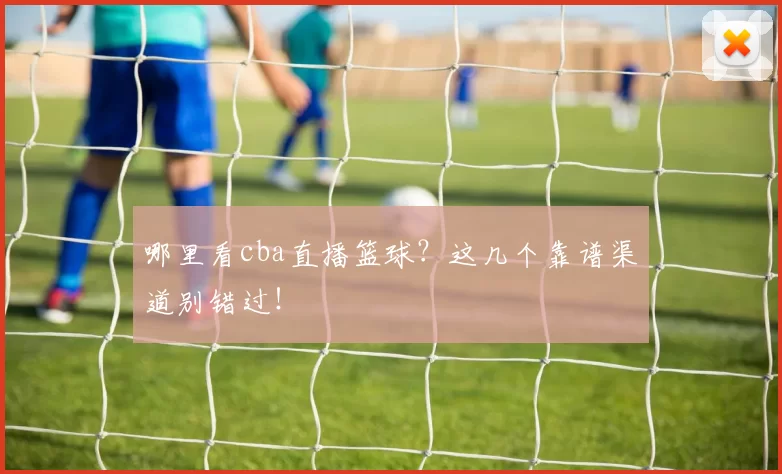 哪里看cba直播篮球？这几个靠谱渠道别错过！